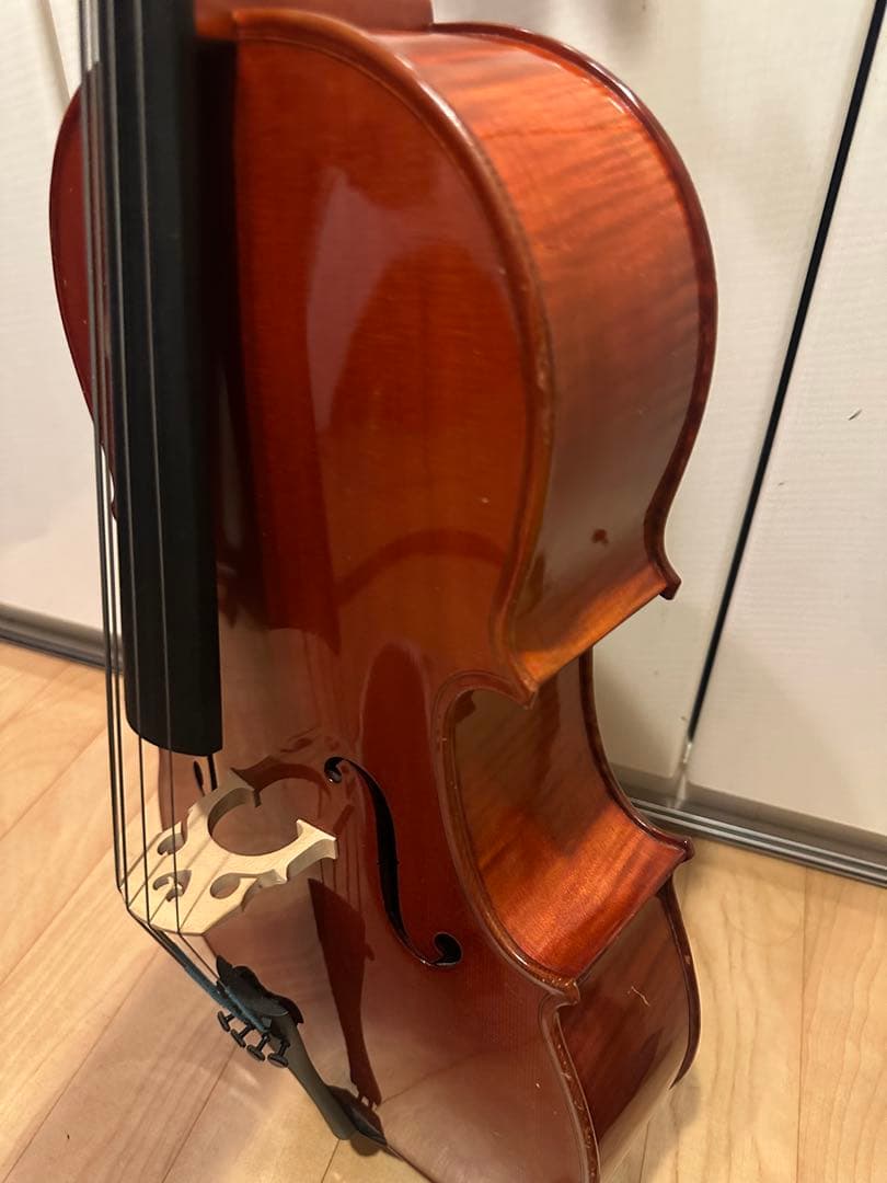 スズキ・メソード　子供用チェロ 4分の1 美品　弓　ケース付き