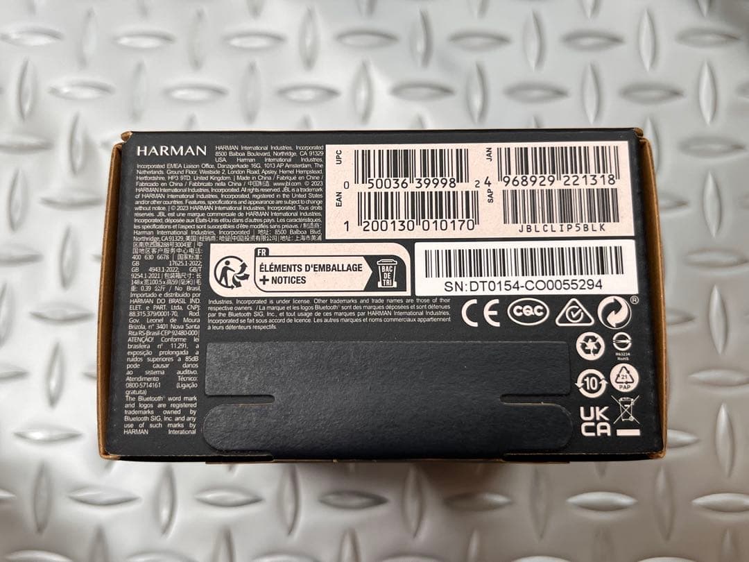 JBL CLIP5 クリップ5 JBLCLIP5BLK 【美品】