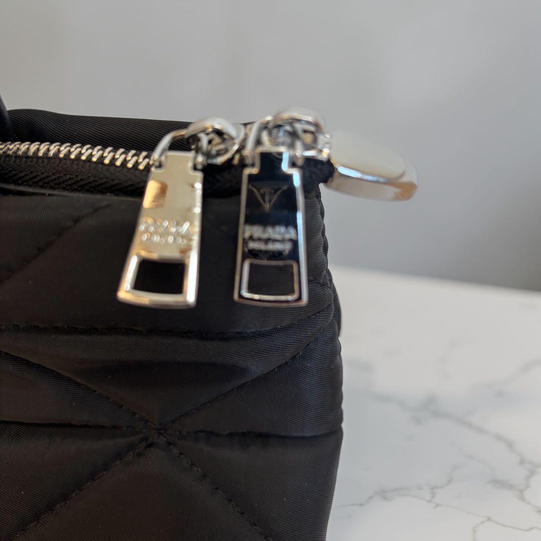 【✨超美品✨】ノベルティ3wayバッグブラックキルティング通勤通学