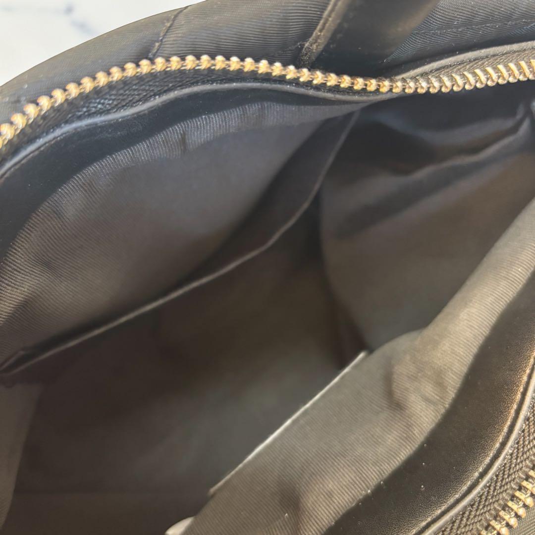 【✨超美品✨】ノベルティ3wayバッグブラックキルティング通勤通学