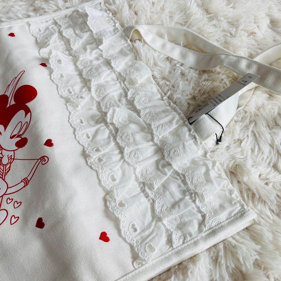 【新品未使用タグ付き】アリーム ディズニー ミッキー&ミニー トートバッグ