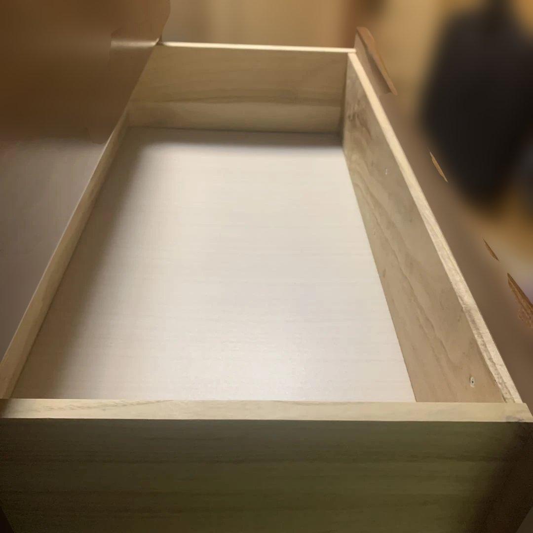 【関家具 / 大川家具】ハイチェスト トリノDX 6段 ブラウン 80-6HC