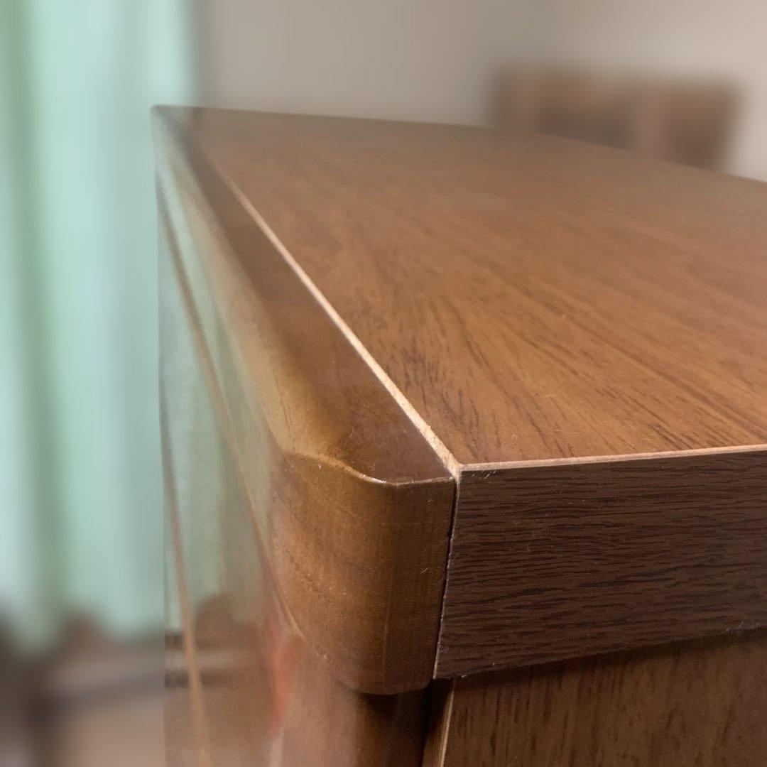 【関家具 / 大川家具】ハイチェスト トリノDX 6段 ブラウン 80-6HC