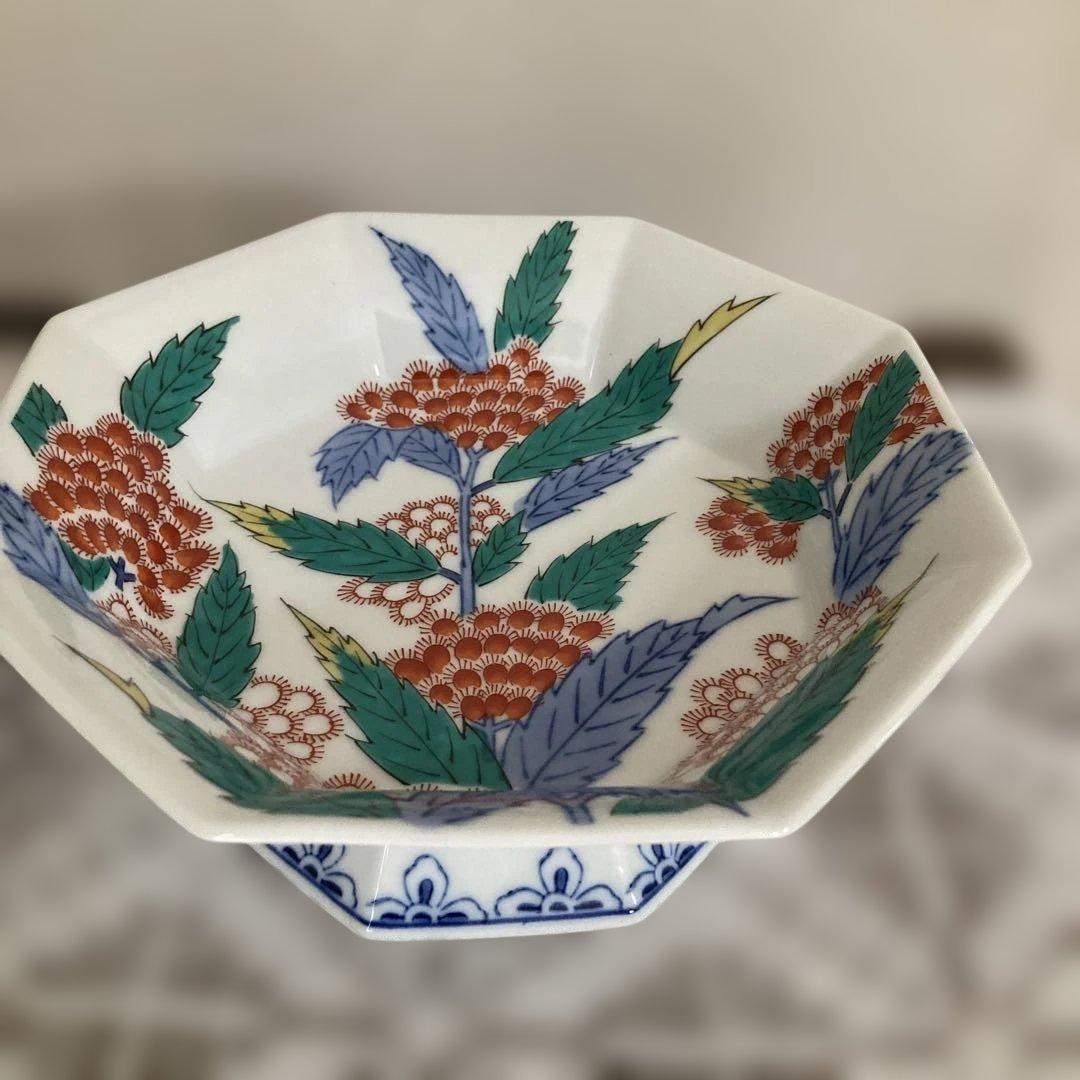 有田焼 八角高台鉢 貴重 高級