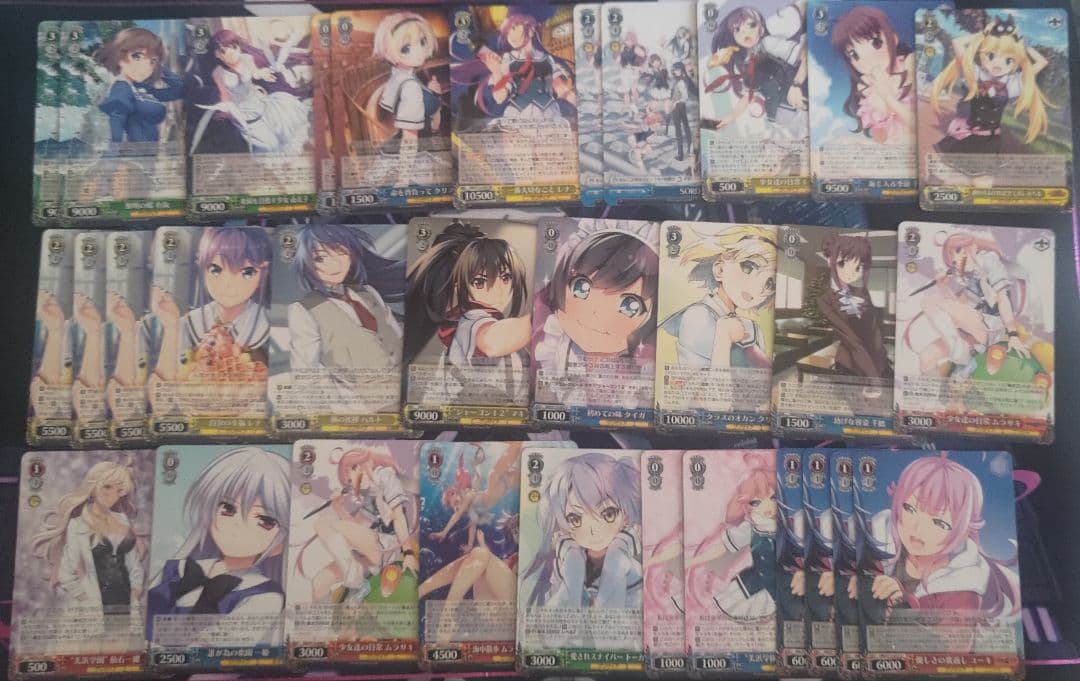 ヴァイスシュヴァルツ グリザイア ファントムトリガー 8電源 デッキパーツ付