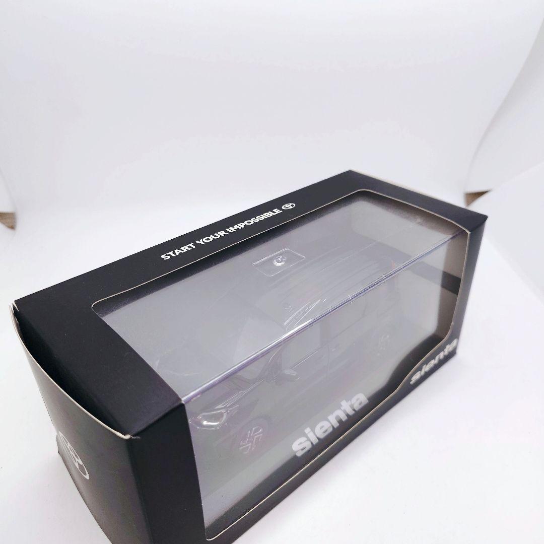 シエンタ ミニカー カラーサンプル ダークグレー ミニカー