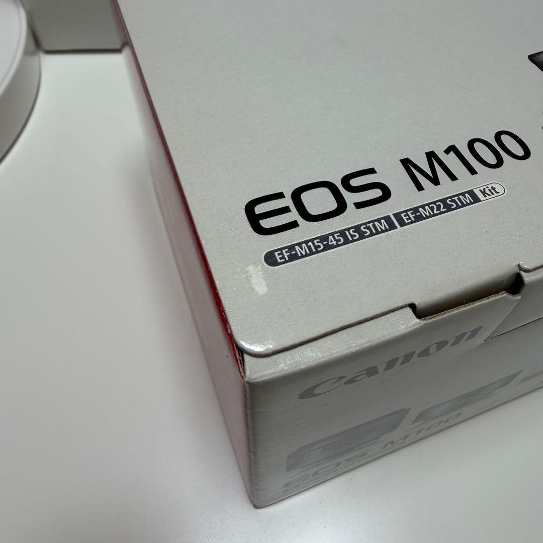 Canon ミラーレス一眼カメラカメラ　EOS M100 ダブルレンズセット