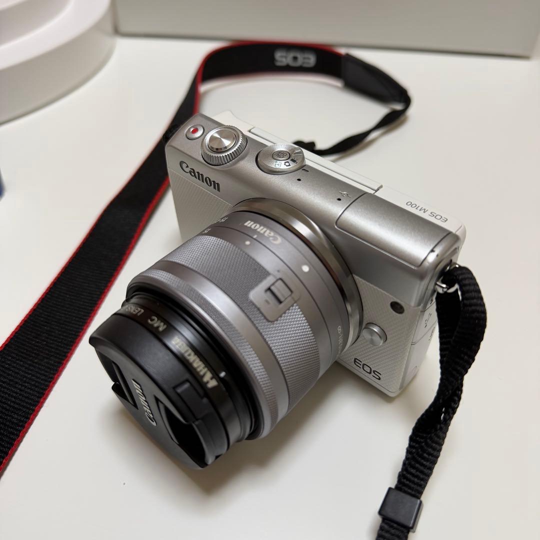 Canon ミラーレス一眼カメラカメラ　EOS M100 ダブルレンズセット