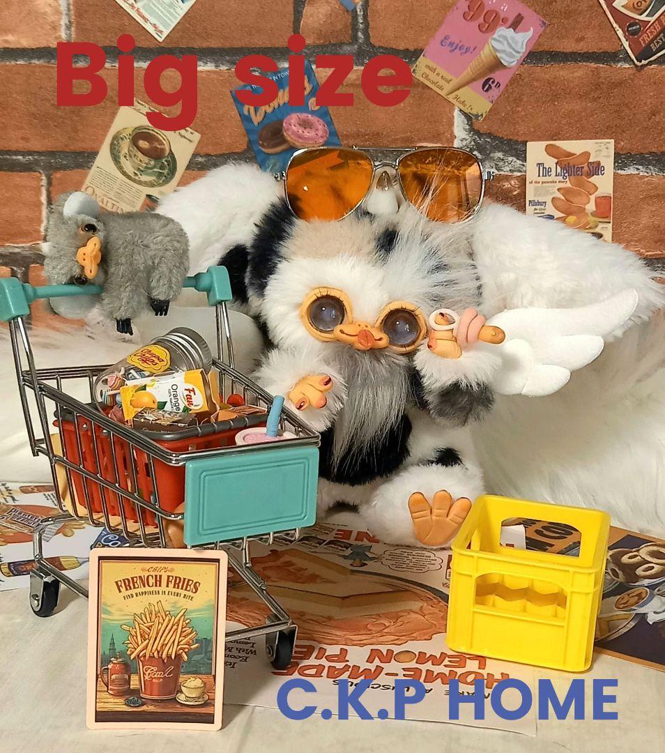 ハンドメイド・Big エンジェルベビさん&お友達・人形・アートドール・ぬいぐるみ