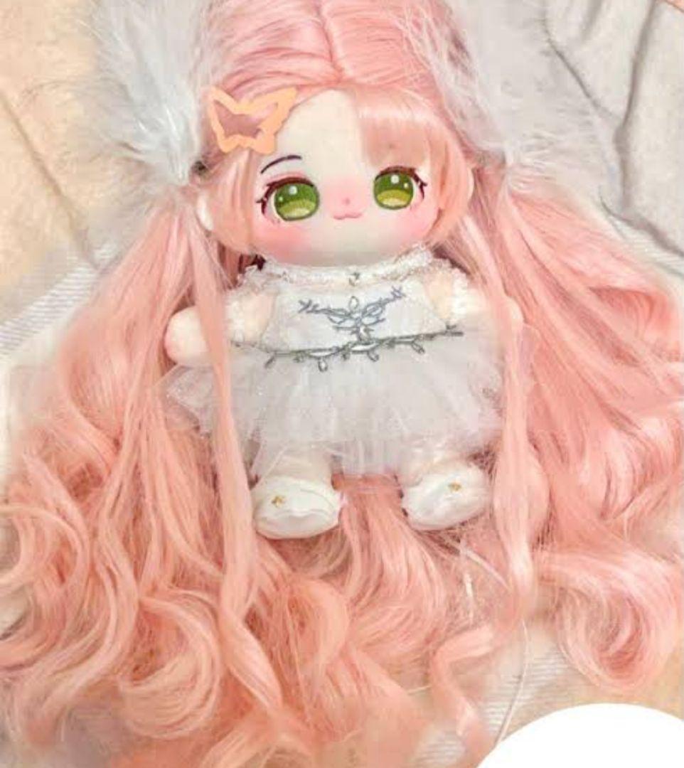 無属性ぬいぐるみ ピンクローズ20cm フルーメイク付き スケルトン無し