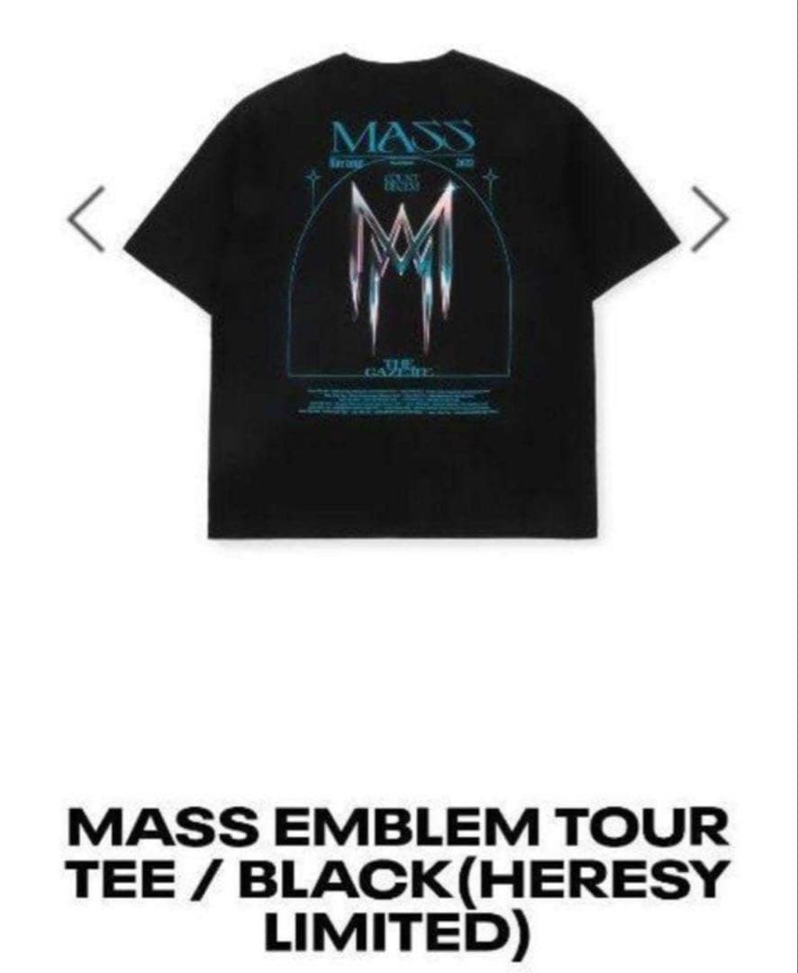 the GazettE ☆ 新品未開封 MASS HERESY 限定 Tシャツ