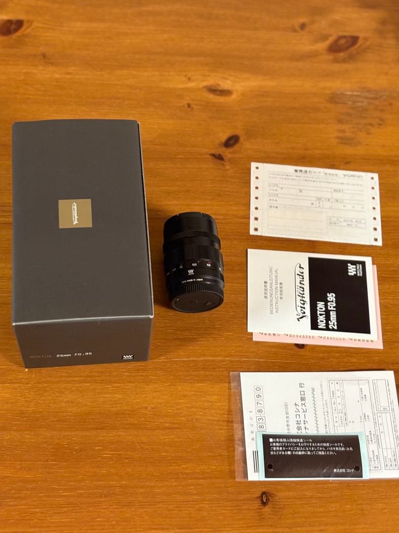 Voigtländer NOKTON 25mm F0.95 極美品