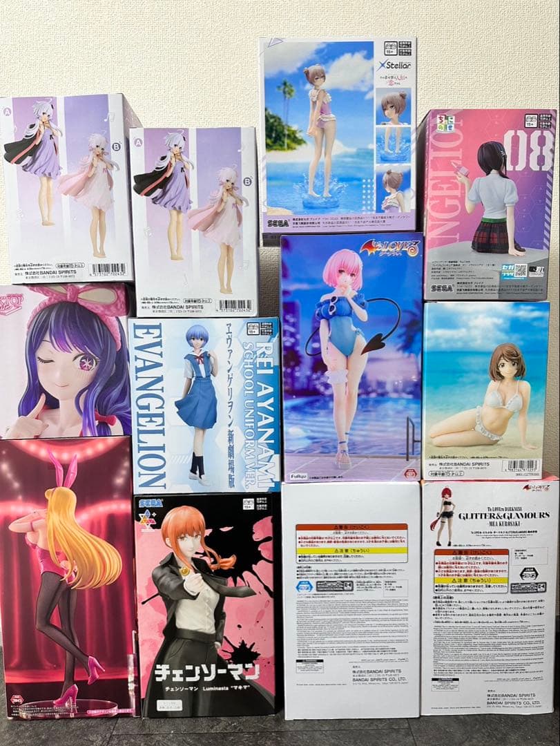 【新品12体セット】美少女フィギュア まとめ売り エヴァ 推しの子 他