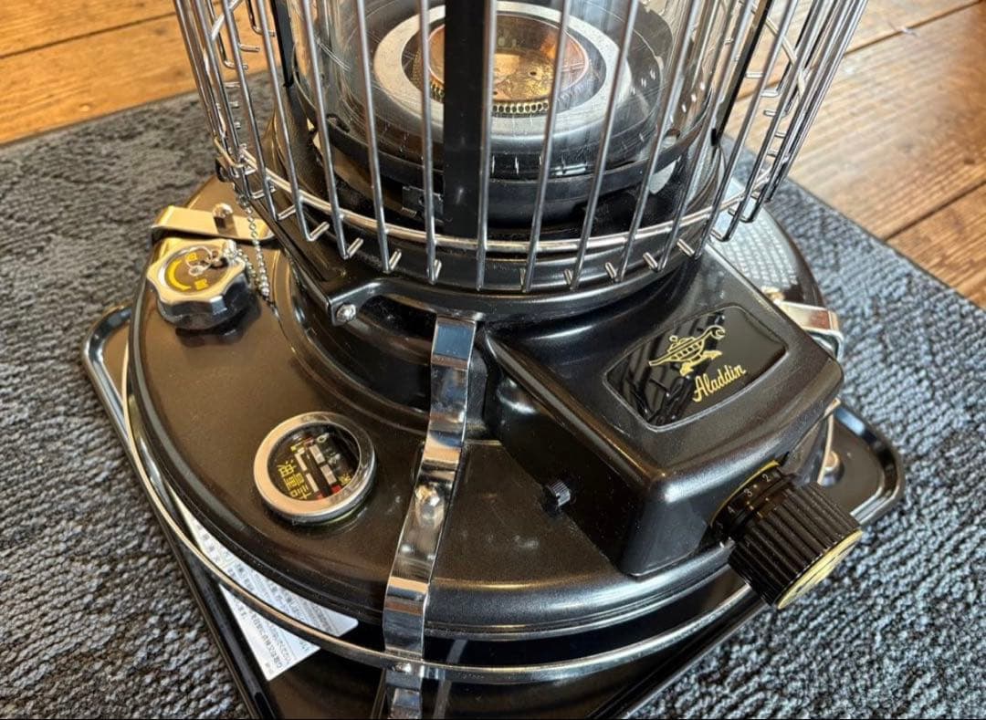 美品 アラジン ブルーフレームヒーター BF3912(K)