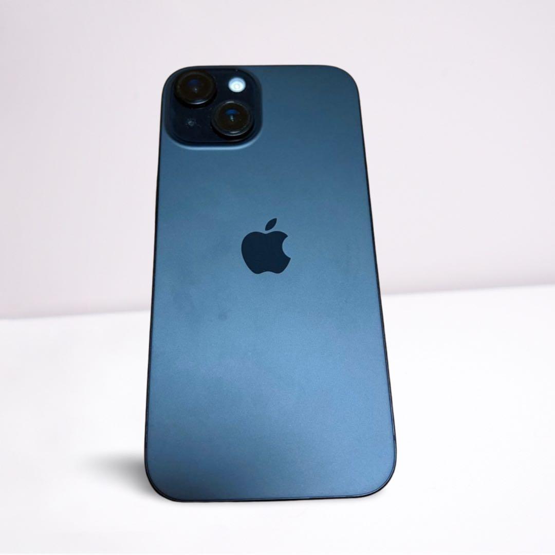 【美品】iPhone15 ブラック 128GB 箱あり SIMフリー