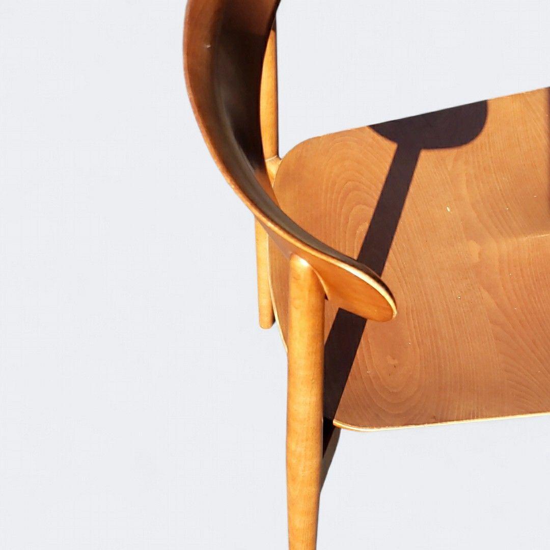 純正クッション付 HIDA SEOTO ダイニングチェア KD201B ①