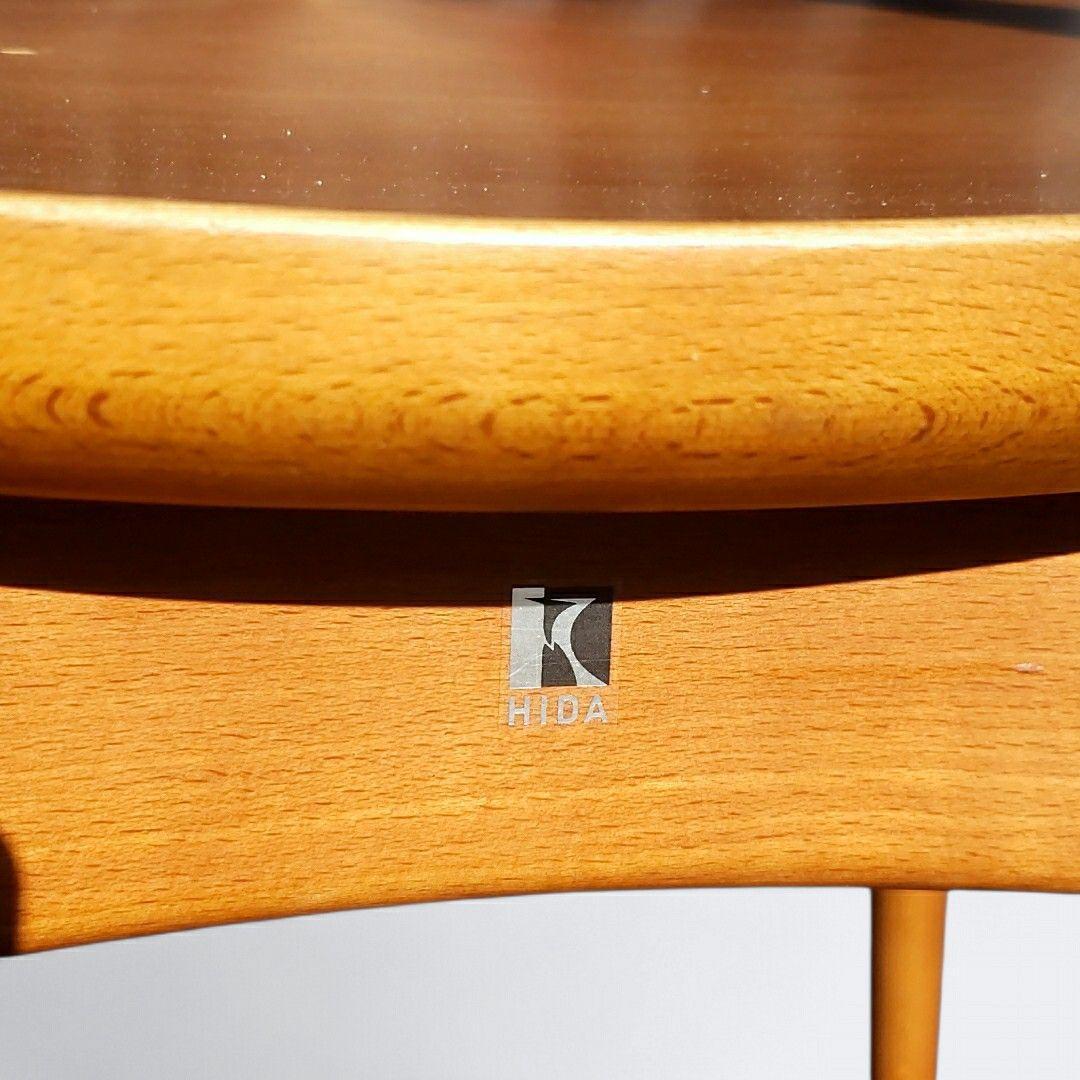 純正クッション付 HIDA SEOTO ダイニングチェア KD201B ①