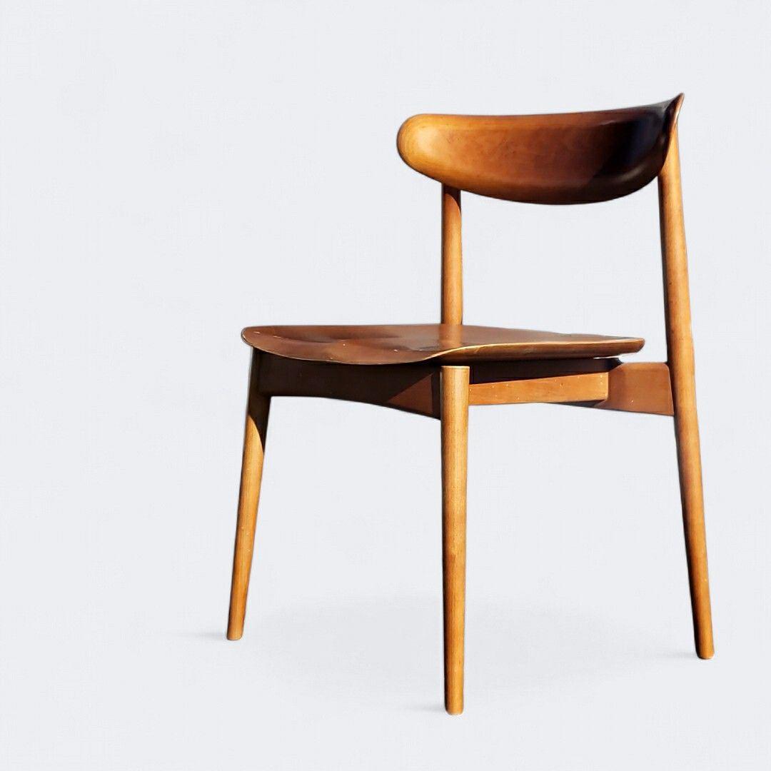 純正クッション付 HIDA SEOTO ダイニングチェア KD201B ①