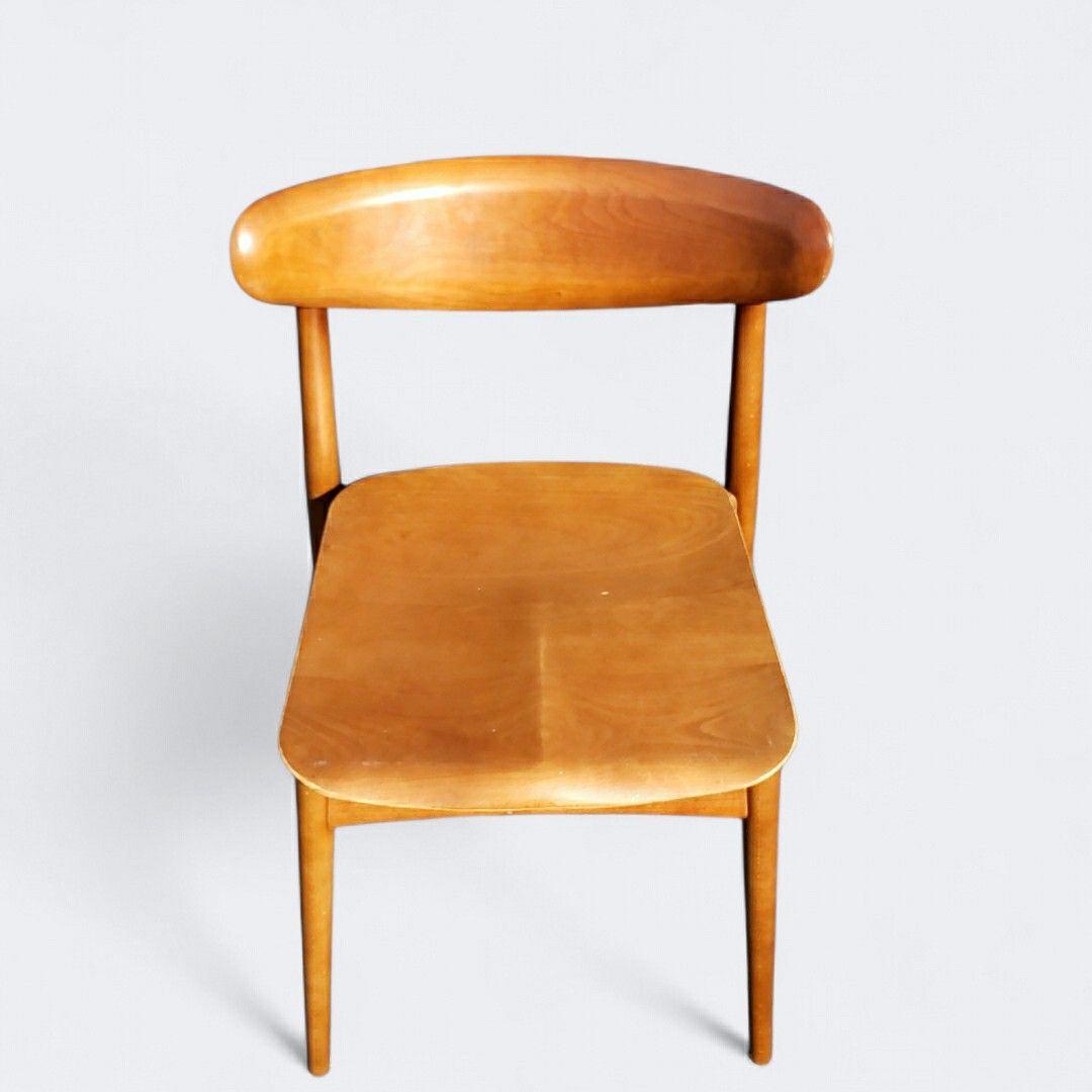 純正クッション付 HIDA SEOTO ダイニングチェア KD201B ①