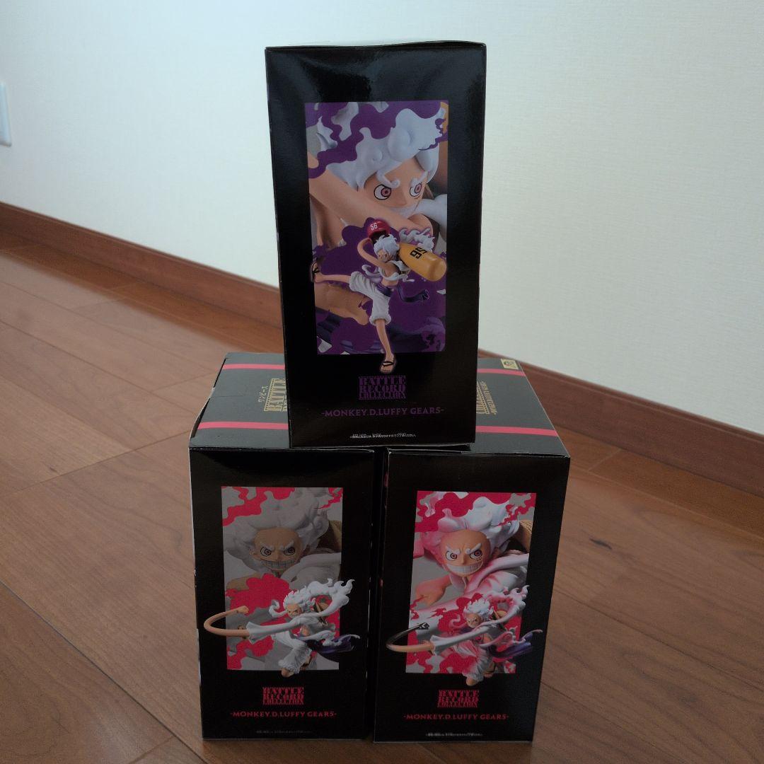 【新品未開封】ワンピース　バトルレコードコレクション　ニカルフィ３体セット