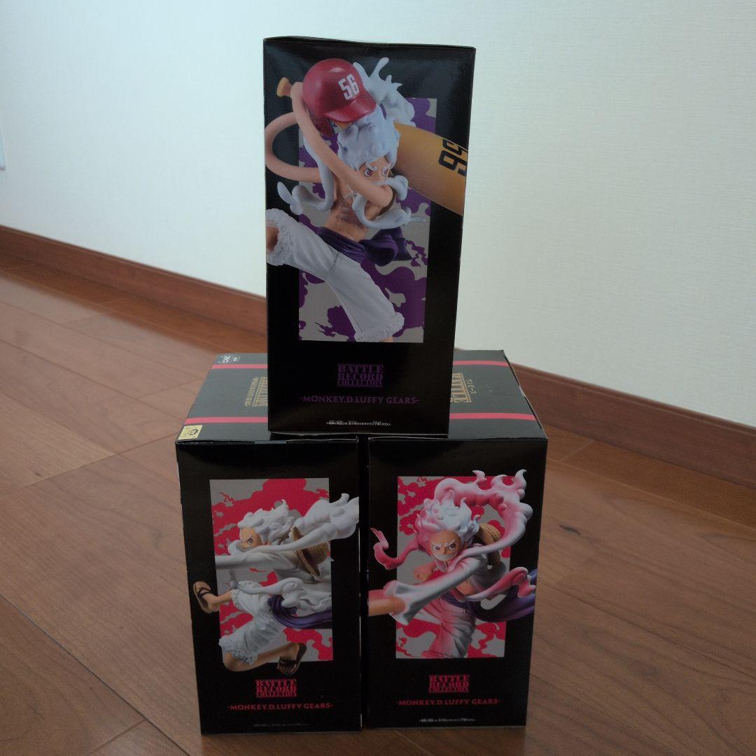 【新品未開封】ワンピース　バトルレコードコレクション　ニカルフィ３体セット