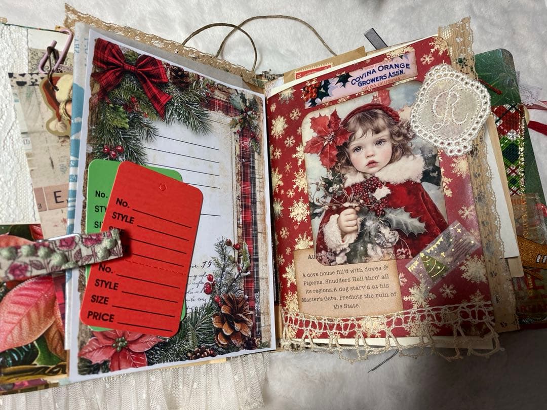 Noël【ぎゅぎゅギュッとクリスマス】 ジャンクジャーナル雑記帳