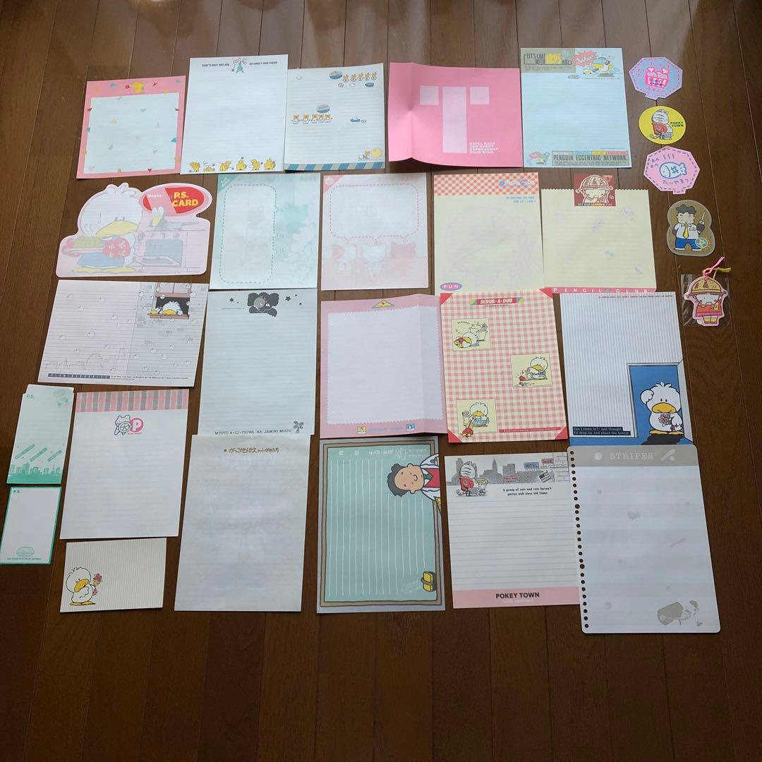 激レア　ソニークリエイティブプロダクツ　80年代　レトロファンシー便箋　メモ帳