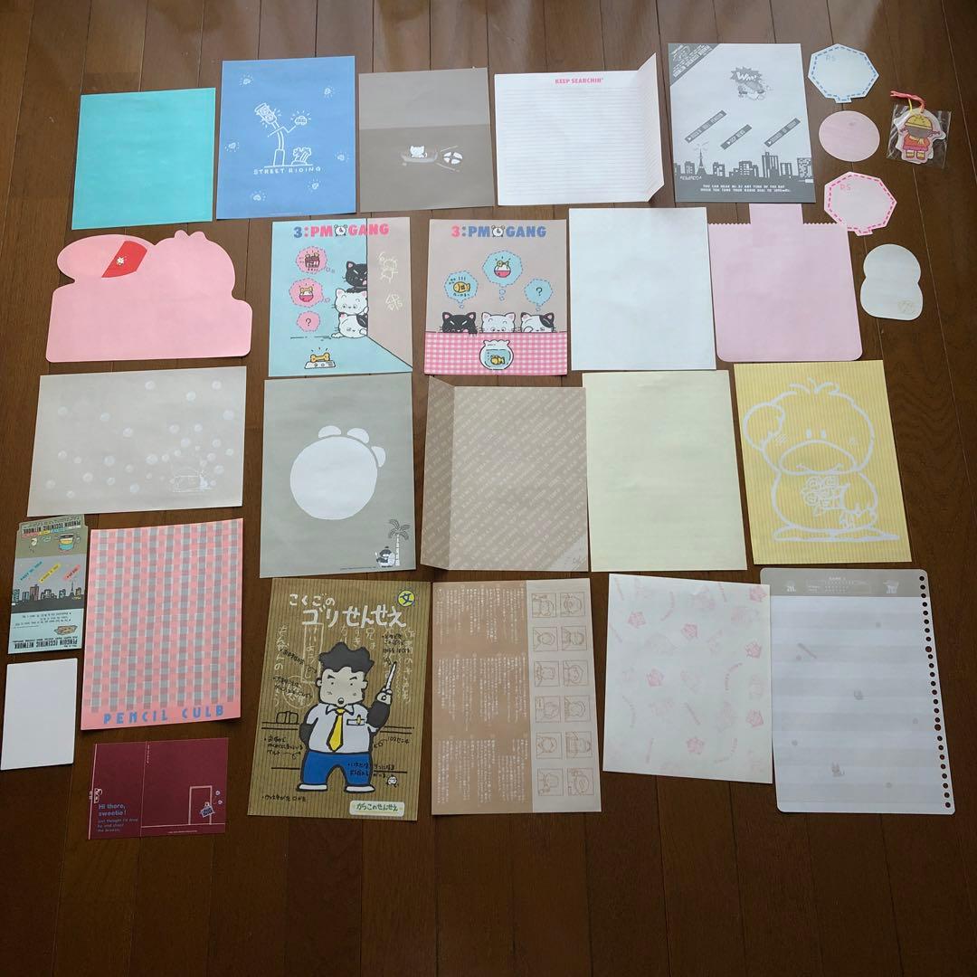 激レア　ソニークリエイティブプロダクツ　80年代　レトロファンシー便箋　メモ帳