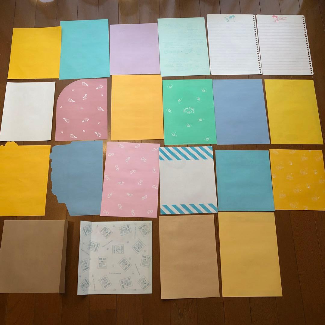 激レア　ソニークリエイティブプロダクツ　80年代　レトロファンシー便箋　メモ帳