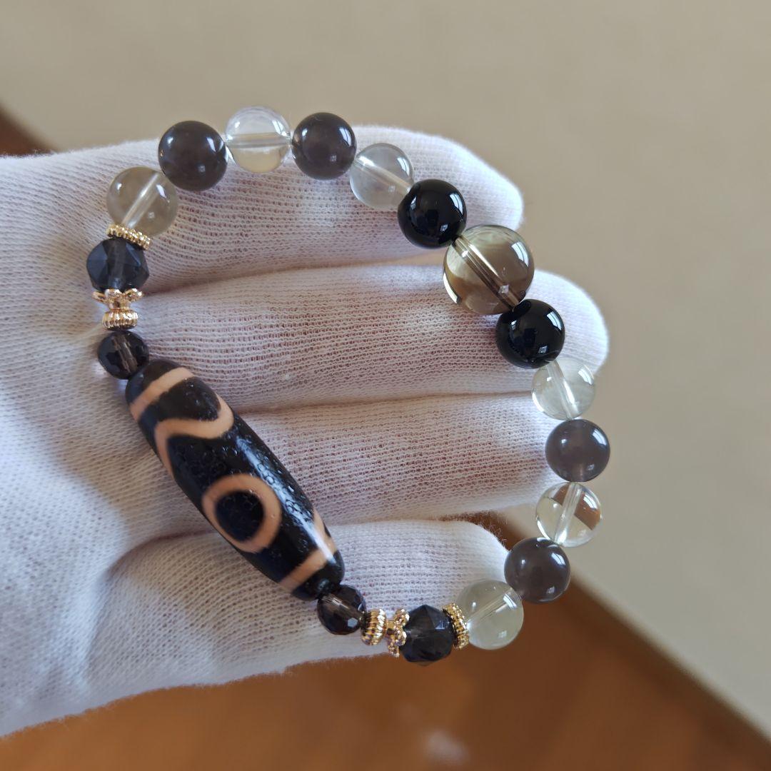 新作♡馬蹄痕付き息増懐天珠ブレス