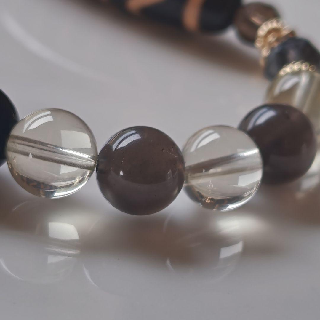 新作♡馬蹄痕付き息増懐天珠ブレス