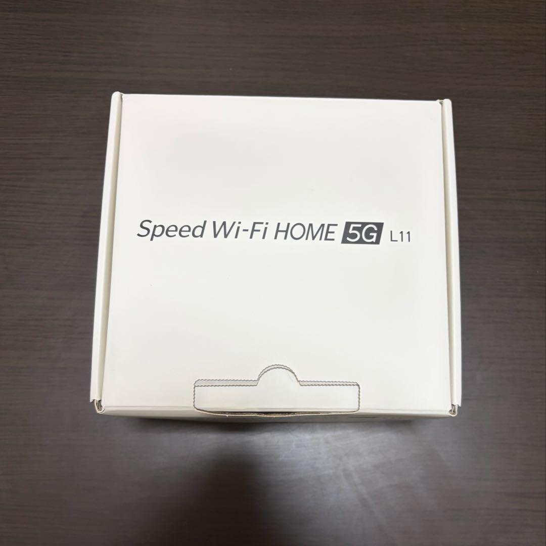 Speed Wi-Fi  5G L11 ホワイト　付属品全て有り