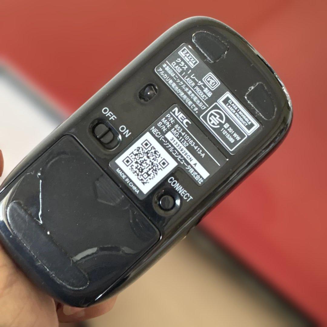 即発送 新品　未使用に近いNEC LaVie レッド ノートPC 本体