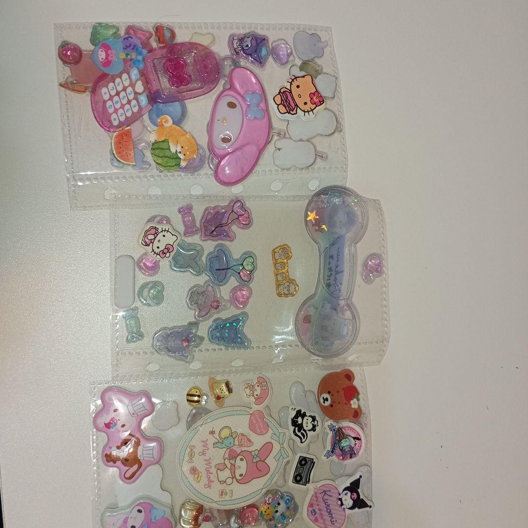 値下げしました！シール帳 セット ボンボンドロップシール おはじきシール 完成品