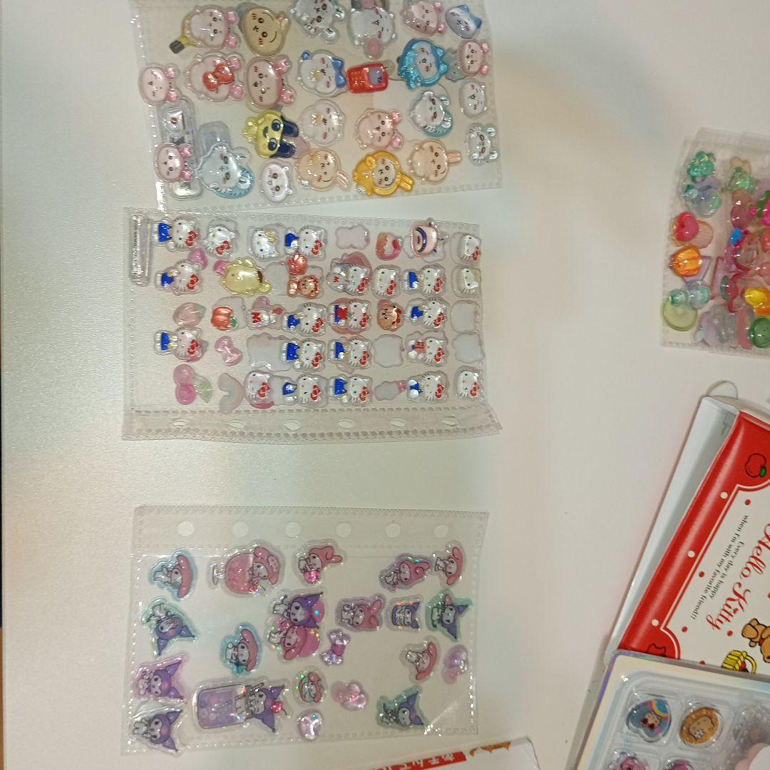 値下げしました！シール帳 セット ボンボンドロップシール おはじきシール 完成品