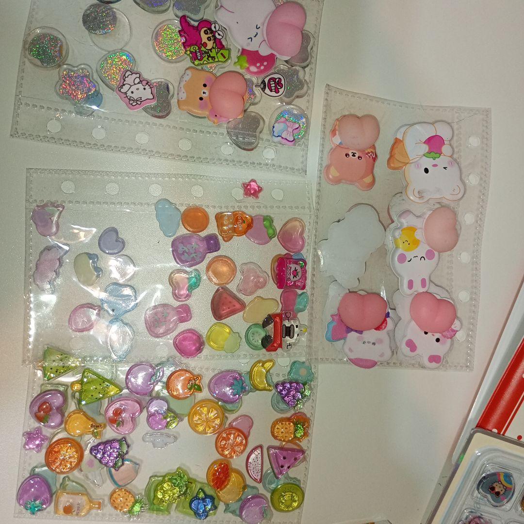 値下げしました！シール帳 セット ボンボンドロップシール おはじきシール 完成品