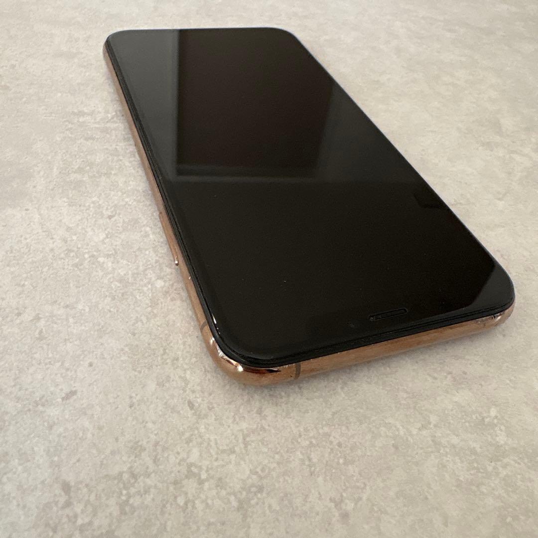 iPhone Xs 本体 256GB ゴールド(画面浮き/カメラ破損あり)
