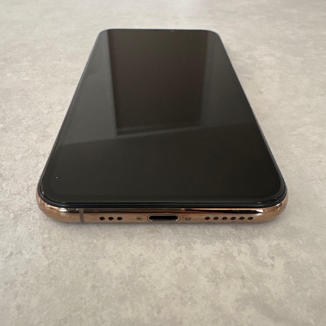 iPhone Xs 本体 256GB ゴールド(画面浮き/カメラ破損あり)