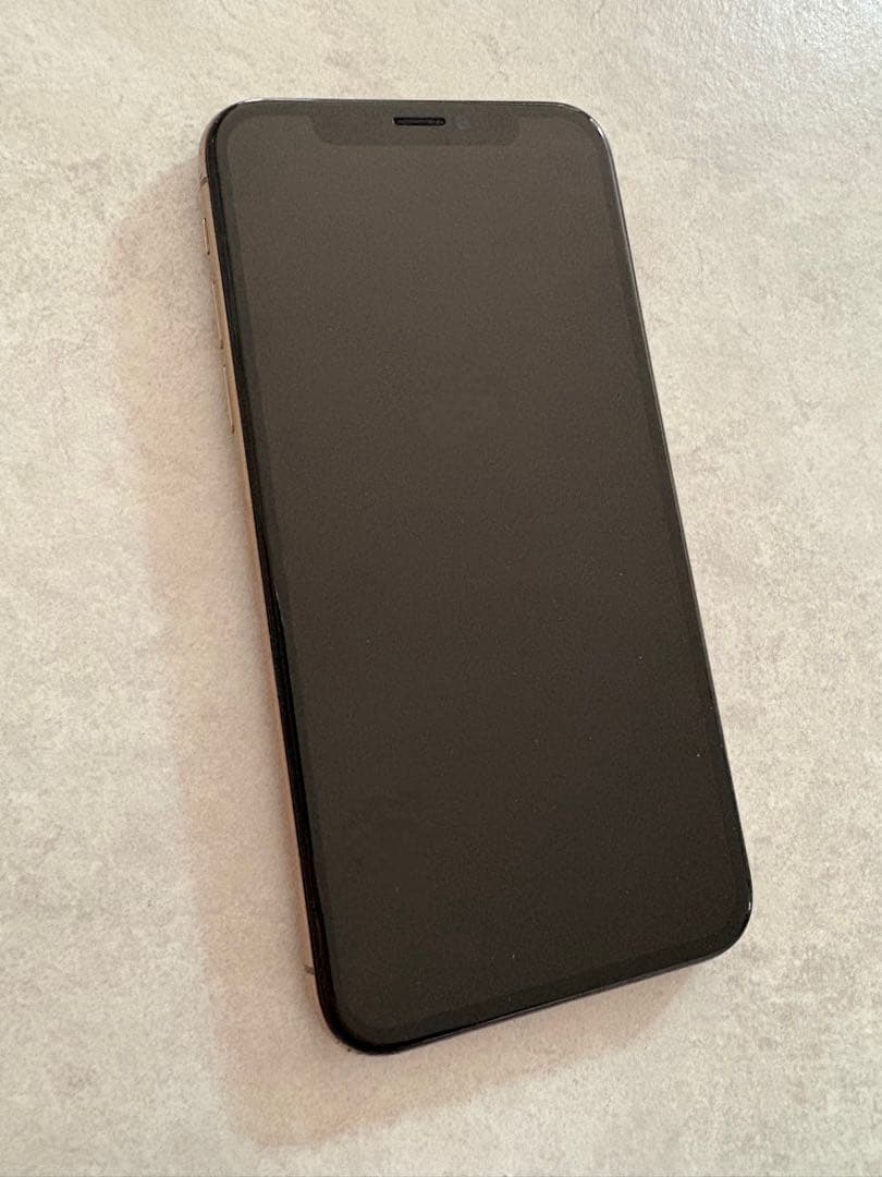 iPhone Xs 本体 256GB ゴールド(画面浮き/カメラ破損あり)