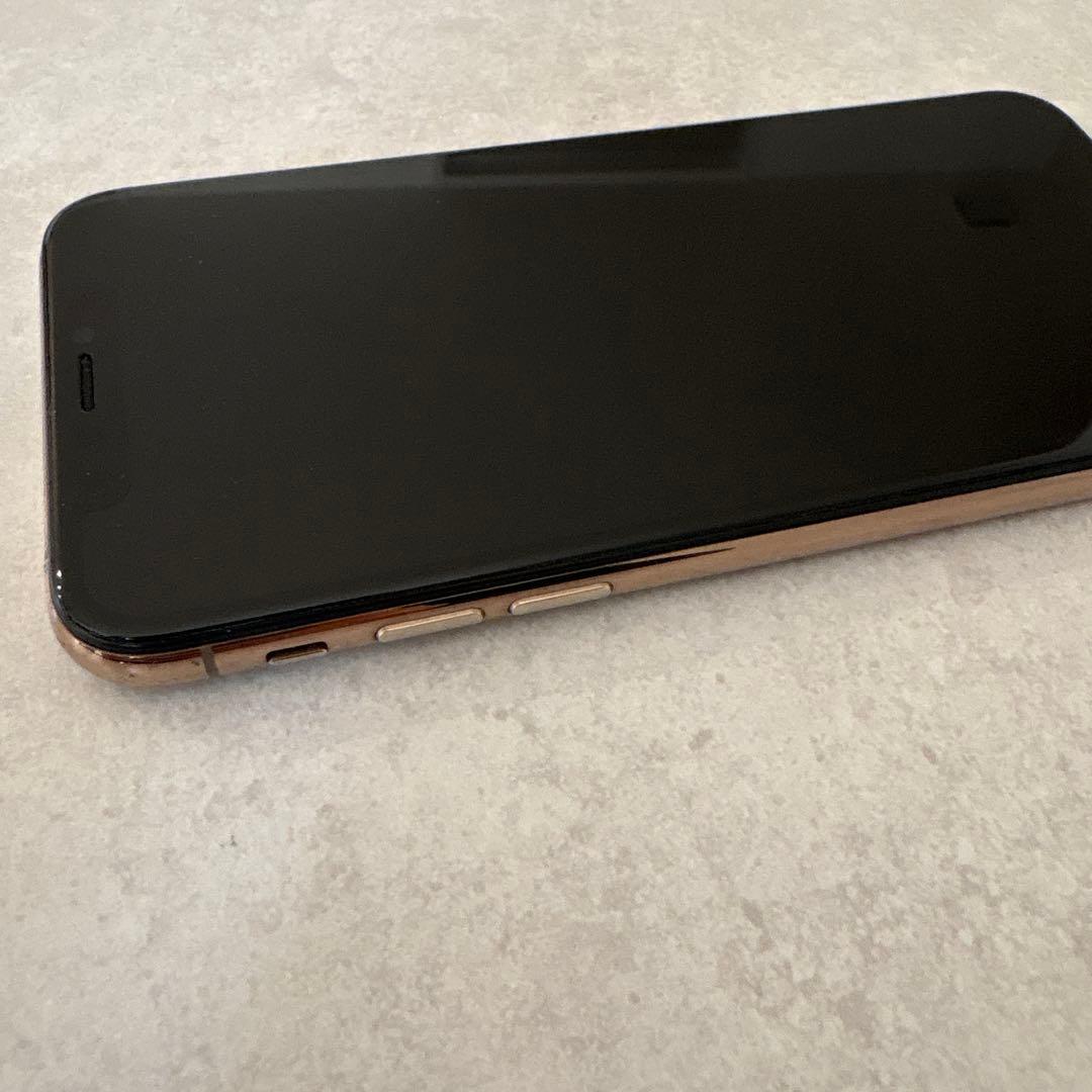 iPhone Xs 本体 256GB ゴールド(画面浮き/カメラ破損あり)