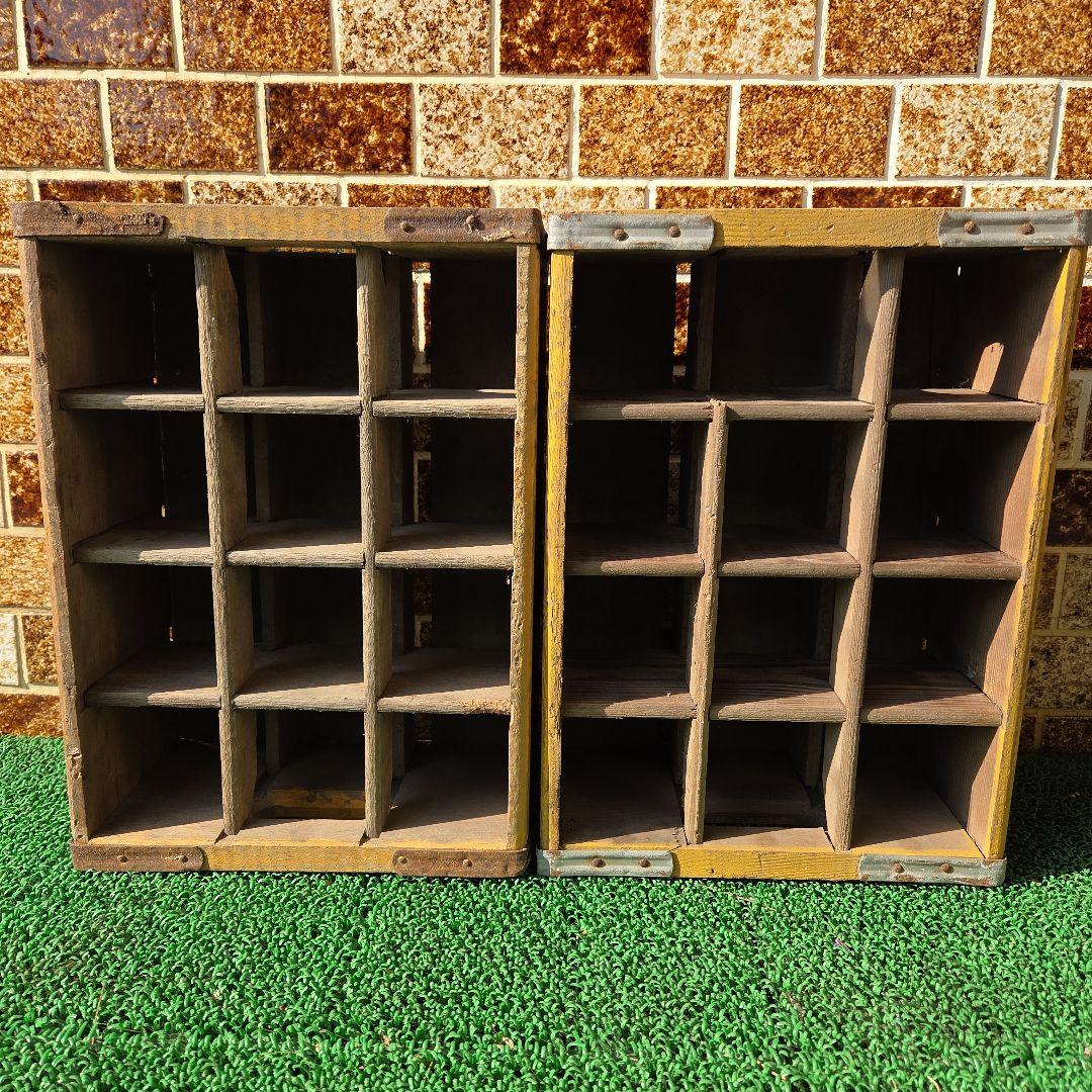 コカ・コーラ 木製ボックス ホームサイズ2個セット