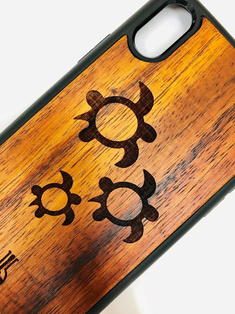 アイフォンケース　カメ　ホヌ　ハワイ　iPhoneXR　ウクレレ　スマホ