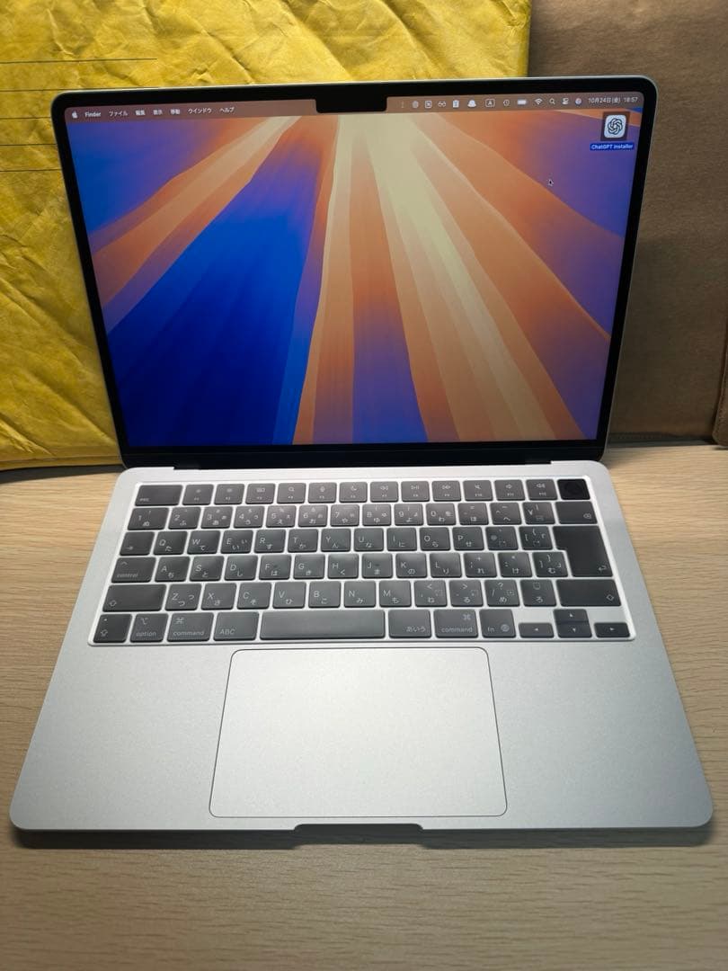 MacBook Air M4 16GB 512GBシルバー 付属品あり
