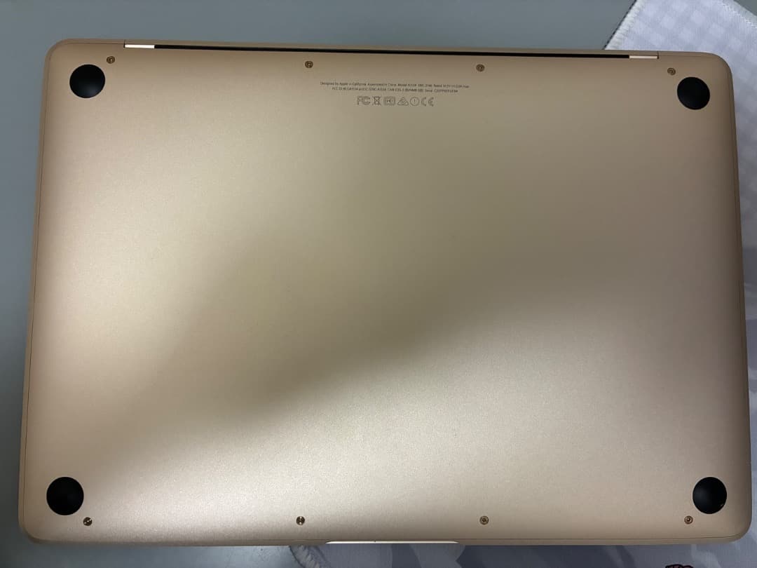 MacBook Retina 12インチ Early 2015 ゴールド