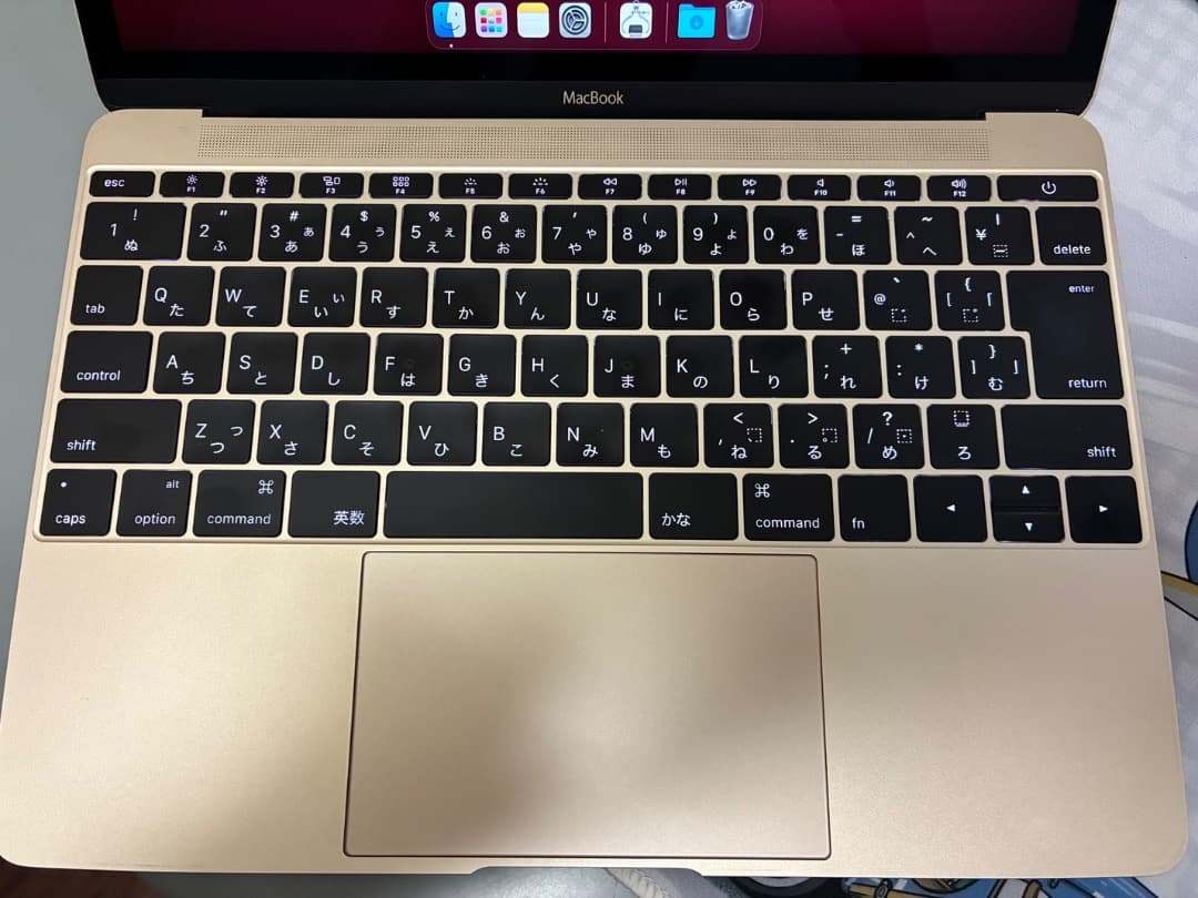 MacBook Retina 12インチ Early 2015 ゴールド
