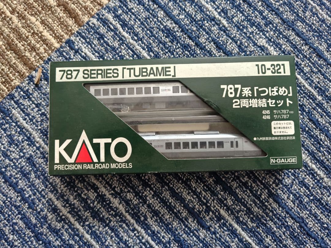 KATO 787系つばめ 10-320 基本セット 10-321 増結2両セット