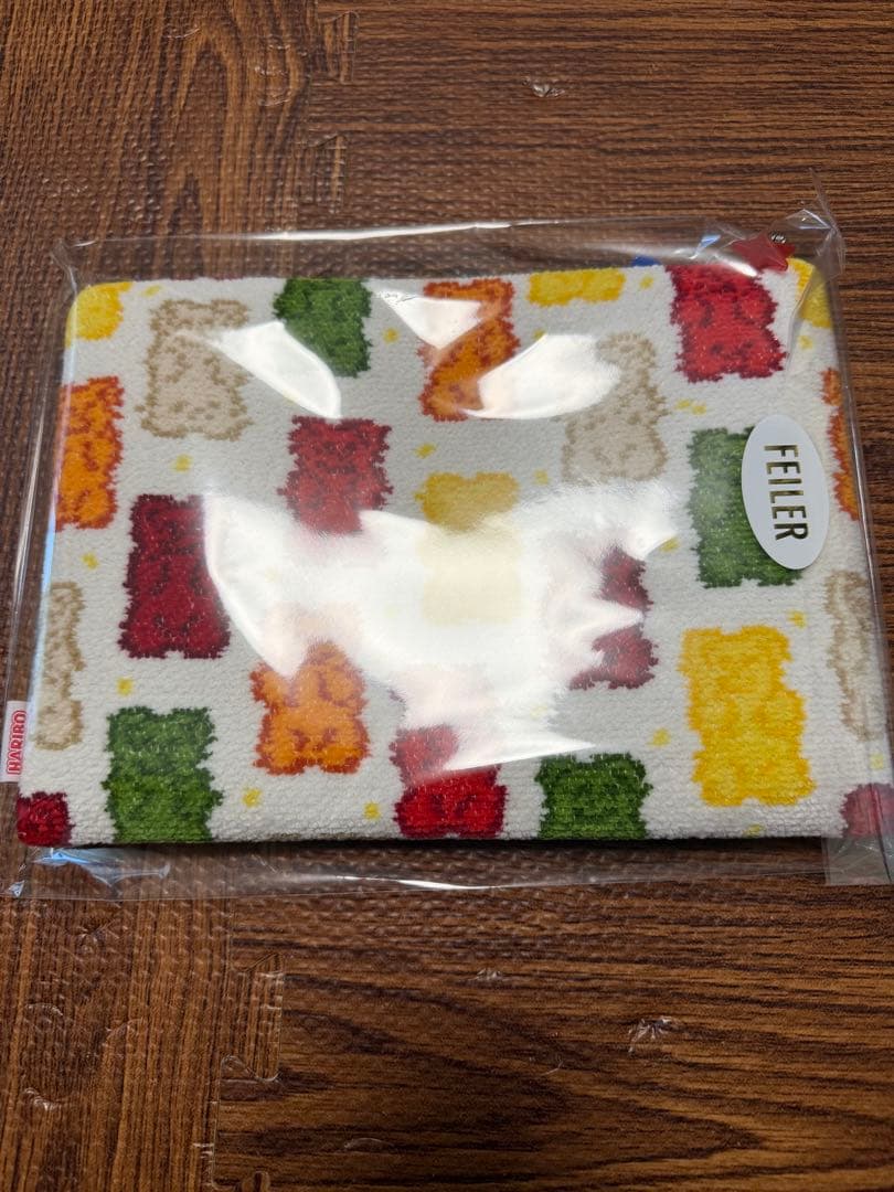 【新品】FEILER × HARIBO GOLDBEARS フラットポーチM
