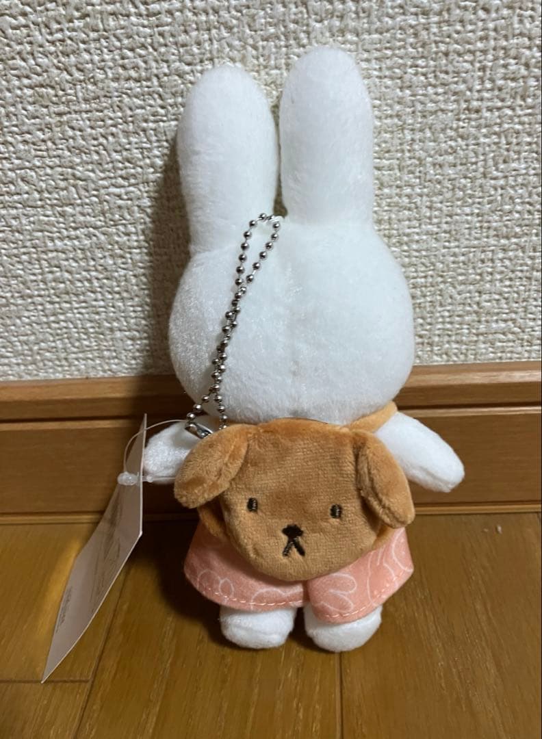 【レア】ミッフィー　マスコット　キーチェーン　スナッフィー　ぬいぐるみ　セキグチ