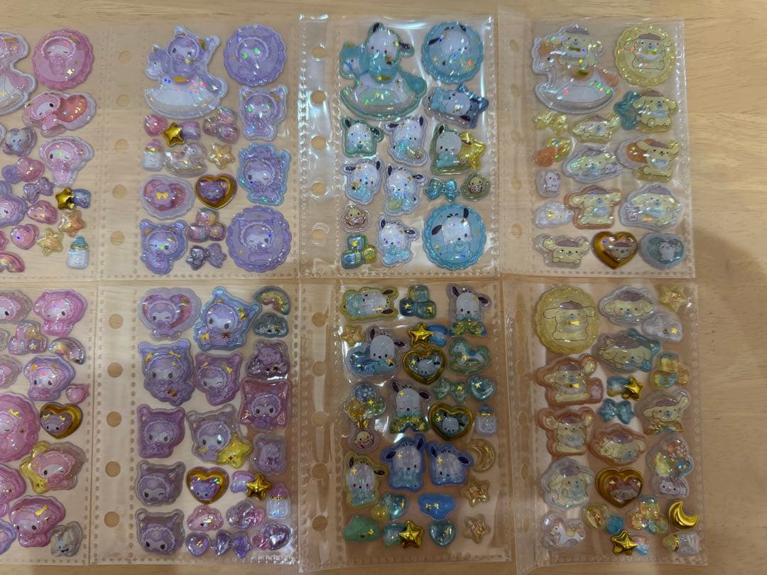 【完成品】正規品 シール帳 うるちゅるシール sanrio