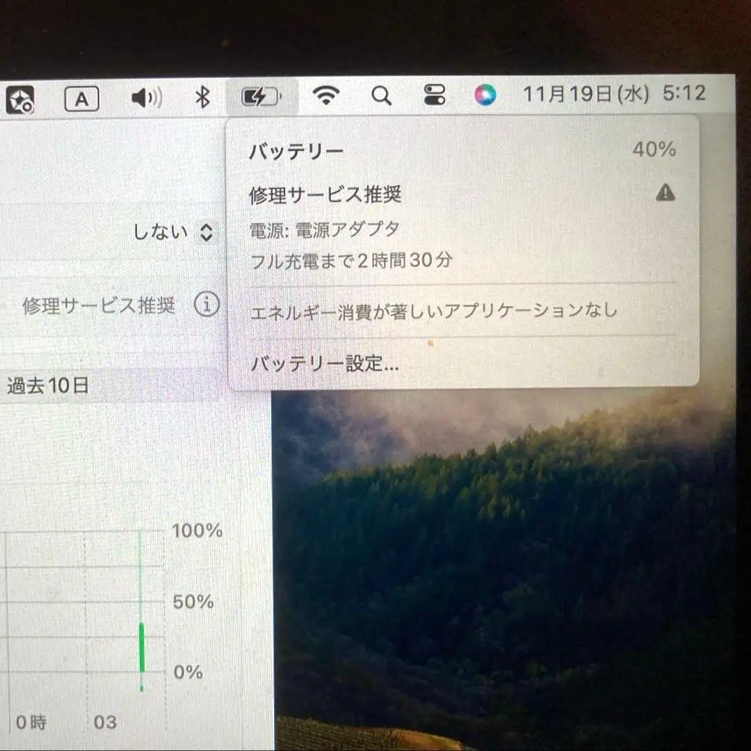 MacBook Air 2018 8GB/256GB 13.3インチ ※修理推奨